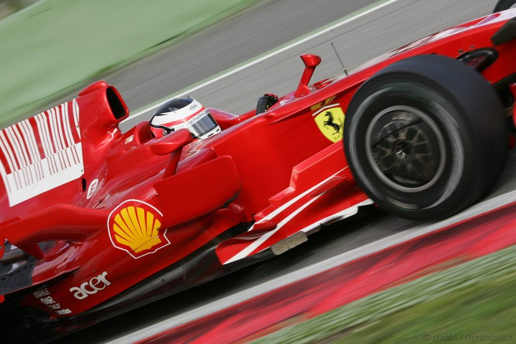 Test Ferrari F2008 Italian F3 Drivers Vallelunga